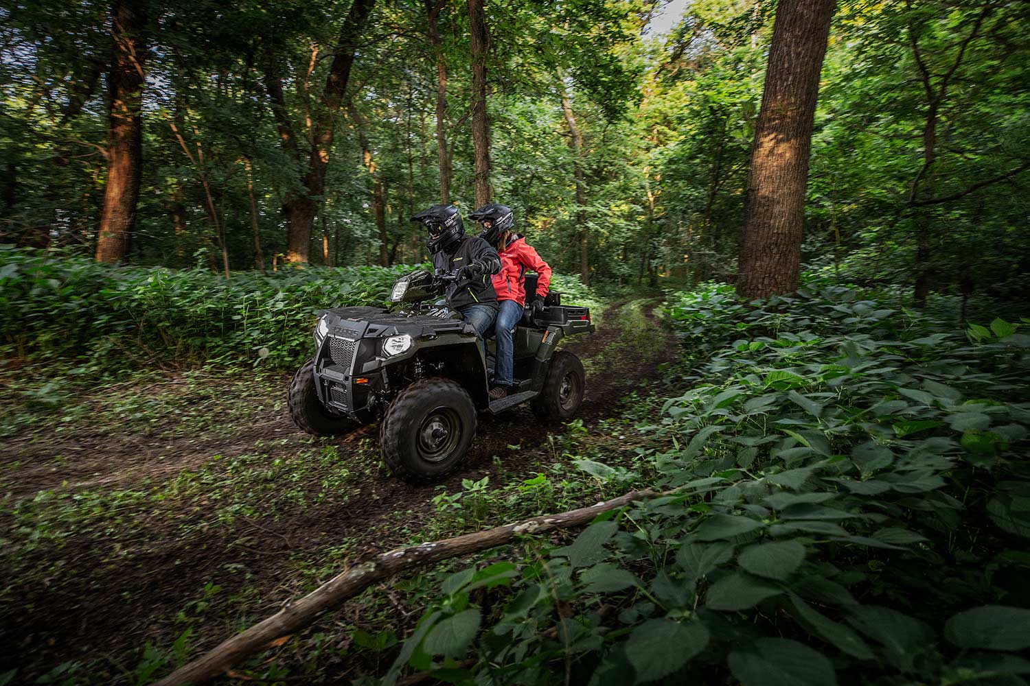 Les quads avec une selle et un dossier passager pour plus de confort